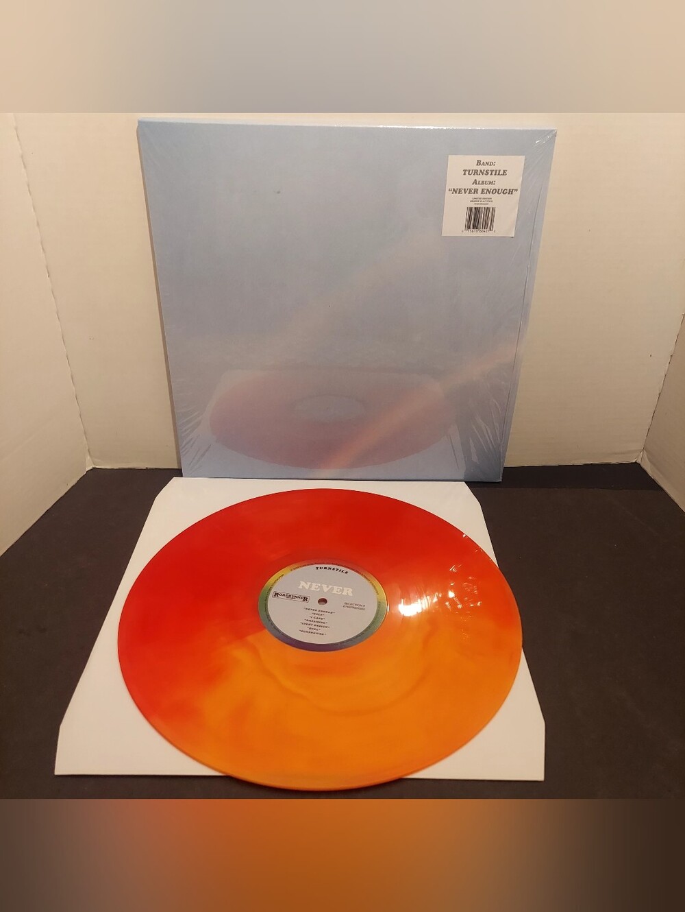 Turnstile Never Enough Limited Edition vinyl LP Orange Clay Vinyl Record Album